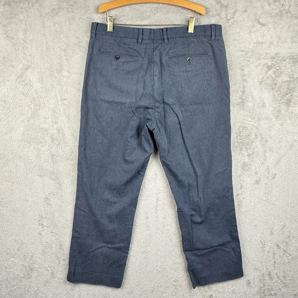 Banana Republic Pants Mens 34x30 Blue Cotton Straight Fit Lightweight Office